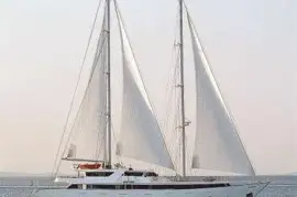 Sail Assisted Passenger Cruise Ship