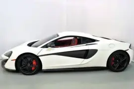 McLaren 570s White on Red Coupe